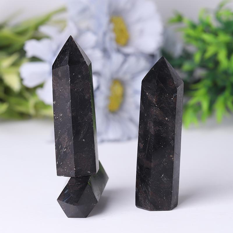 Natural Astrophylite Towers Points Bulk for Collection Healing Tower Best Crystal Wholesalers