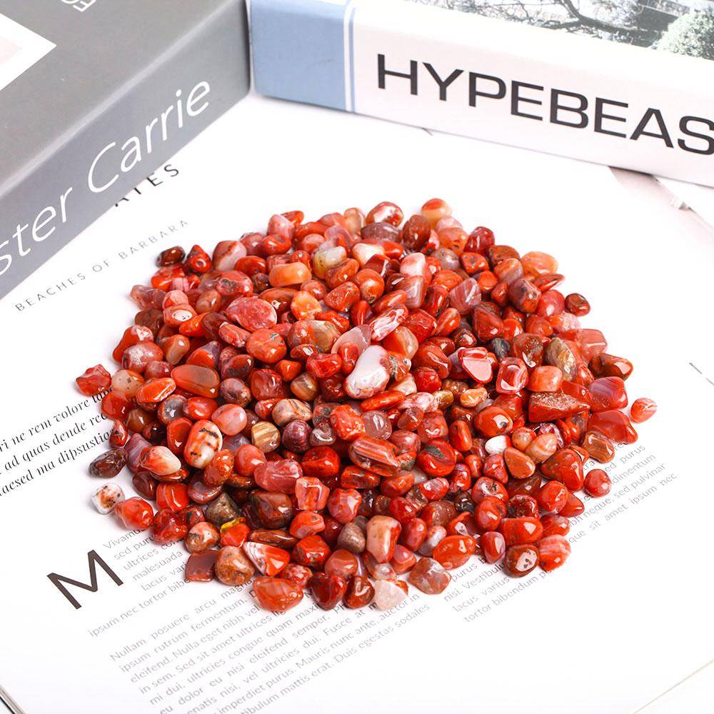 0.1kg Carnelian Crystal Chips 7-9mm Best Crystal Wholesalers