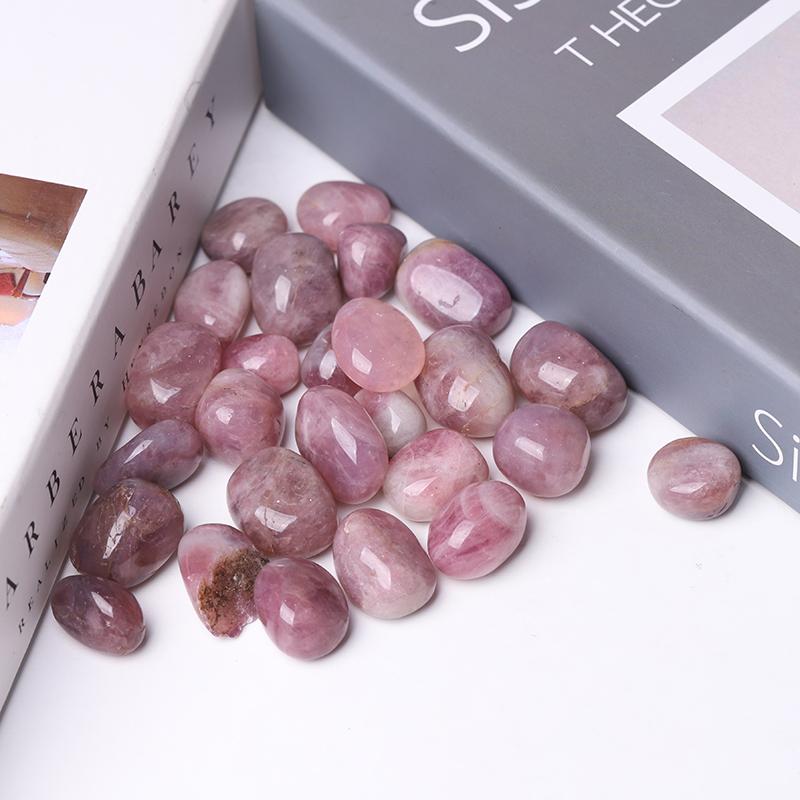 100 g. Purple Rose Quartz Tumbles