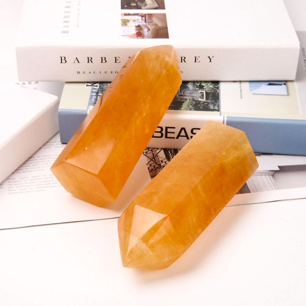 Honey Calcite Towers Points Bulk Best Crystal Wholesalers