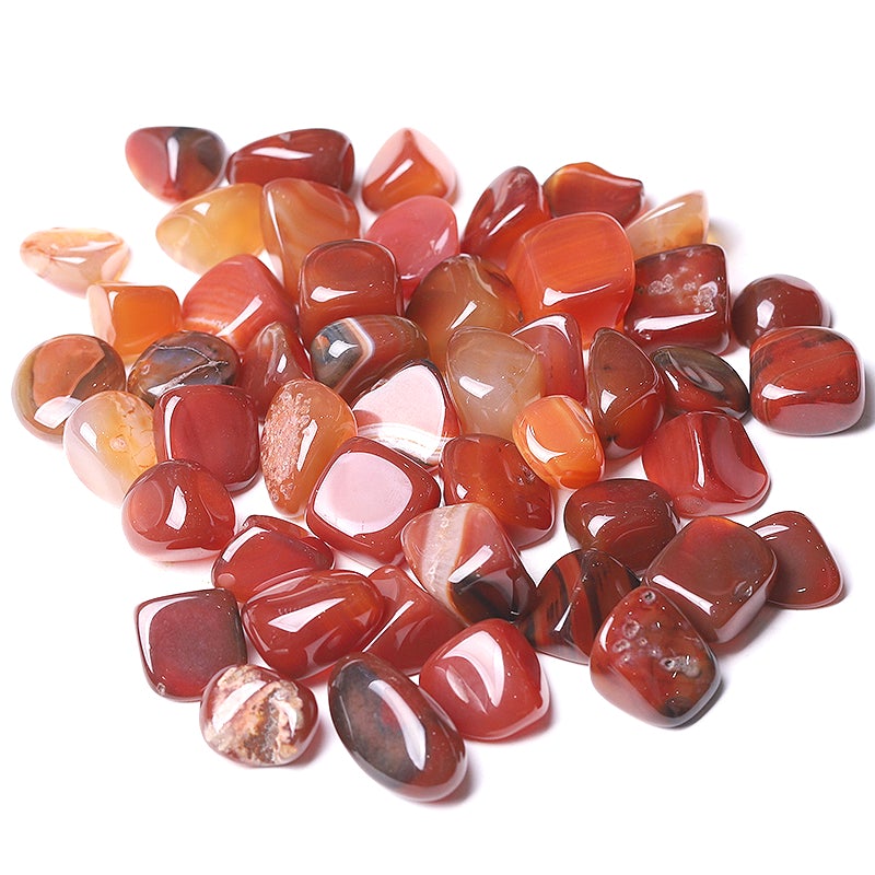  Carnelian Crystal tumbled stone for Bulk & wholesale Price