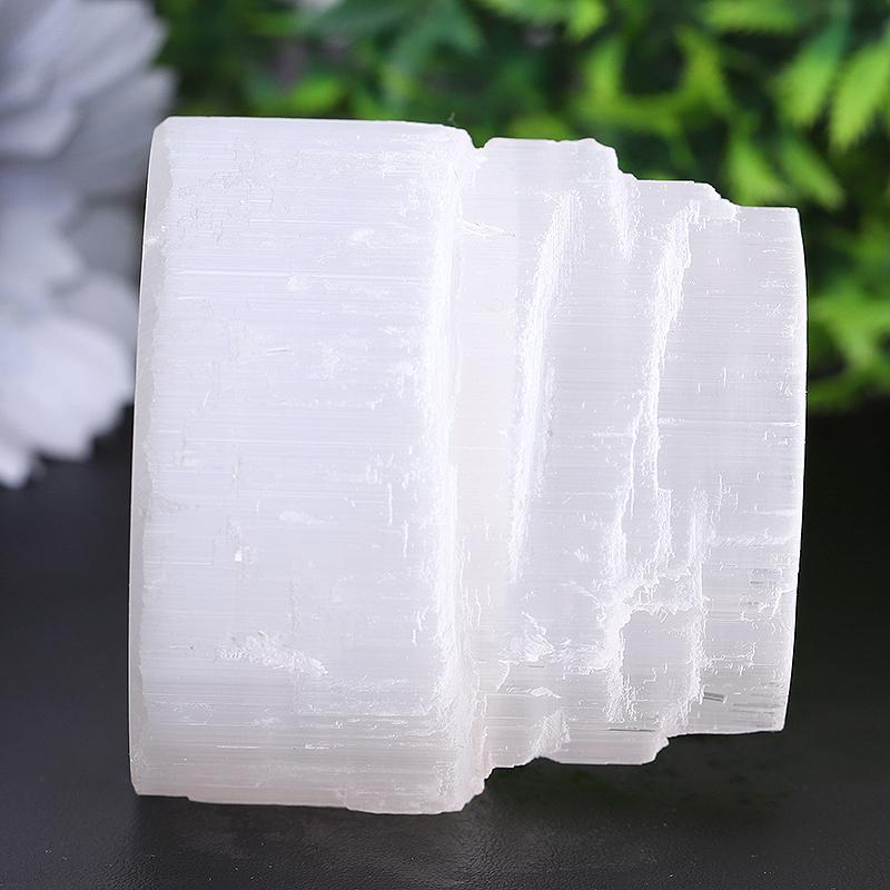 2.5" Selenite Tower Shape Candle Holder Bulk Best Crystal Wholesalers