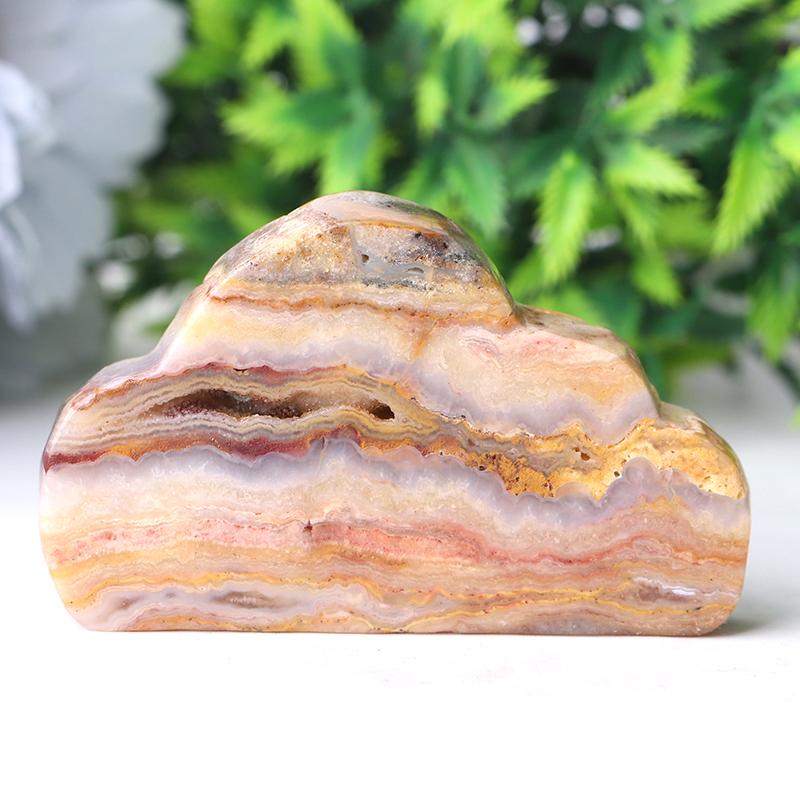 2.7" Crazy Agate Cloud Crystal Carvings Model Bulk Best Crystal Wholesalers