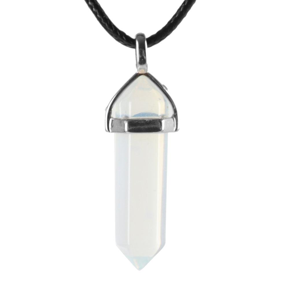 Natural Semi-Precious Gemstone Crystal Healing Hexagonal Point Chakra Pendant Best Crystal Wholesalers