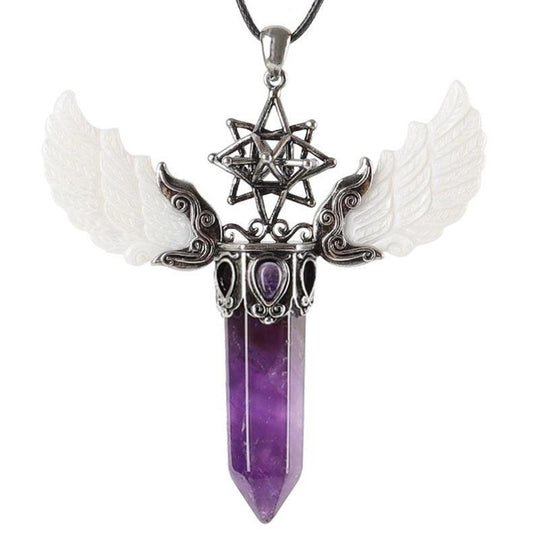 Crystal Point Vintage Wing Pendant Best Crystal Wholesalers