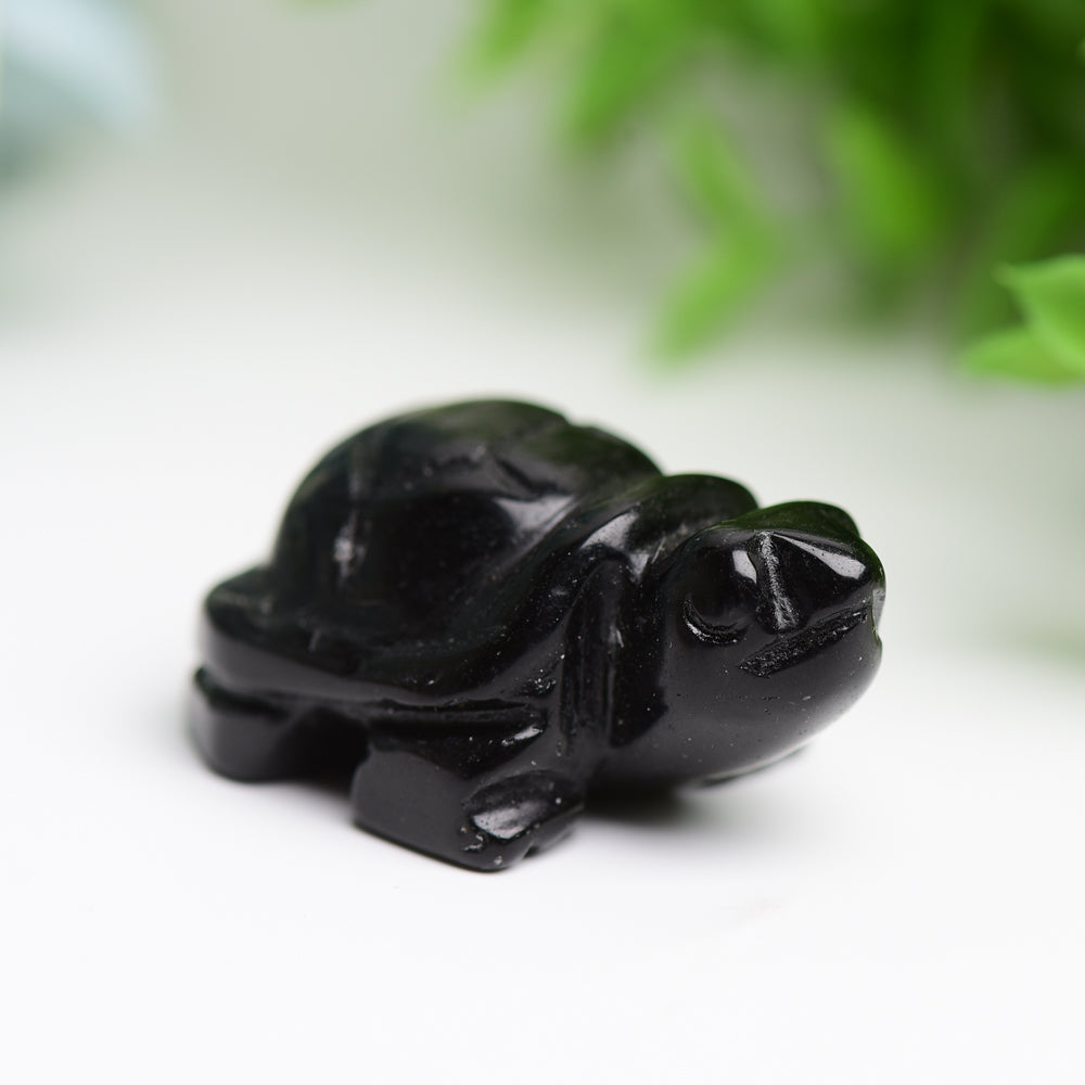 1.4" Mini Mixed Crystal Turtle Animal Crystal Carving Bulk Best Crystal Wholesalers