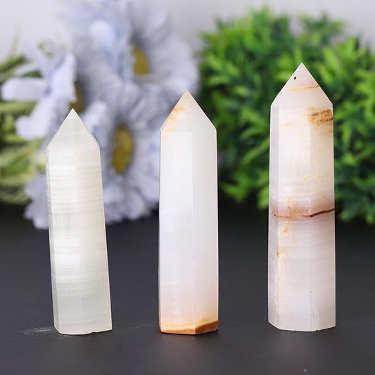 Afghan White Jade R Crystal Towers Points Bulk Best Crystal Wholesalers