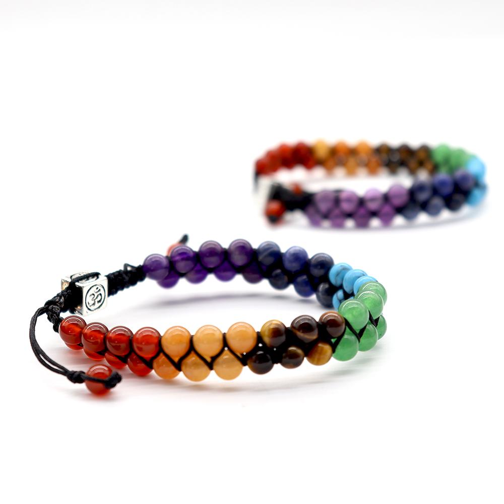 7 Chakras Healing Crystals Bracelet Best Crystal Wholesalers