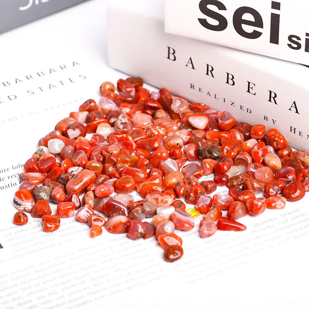 0.1kg Carnelian Crystal Chips 7-9mm Best Crystal Wholesalers