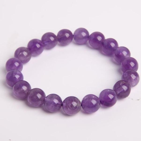 Purple Amethyst Bracelet- Free shipping