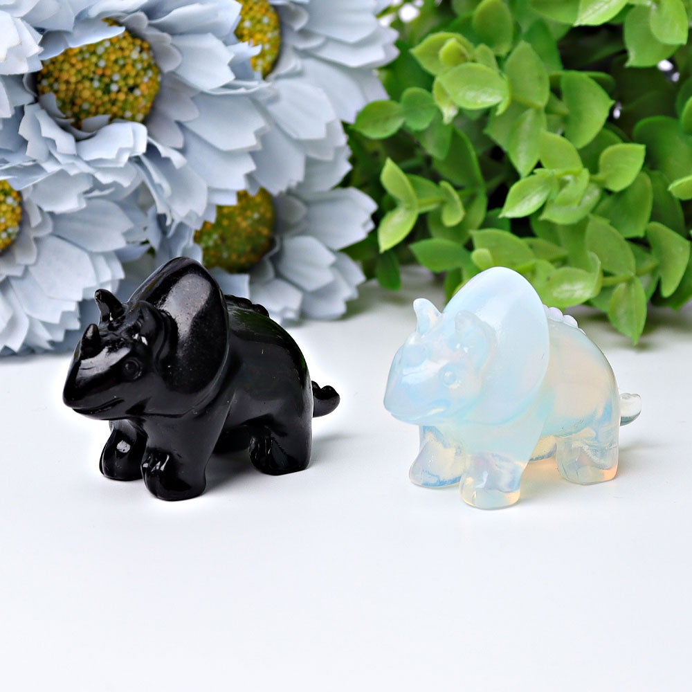 2.1" Dinosaur Crystal Carvings Animal BulkBest Crystal Wholesalers