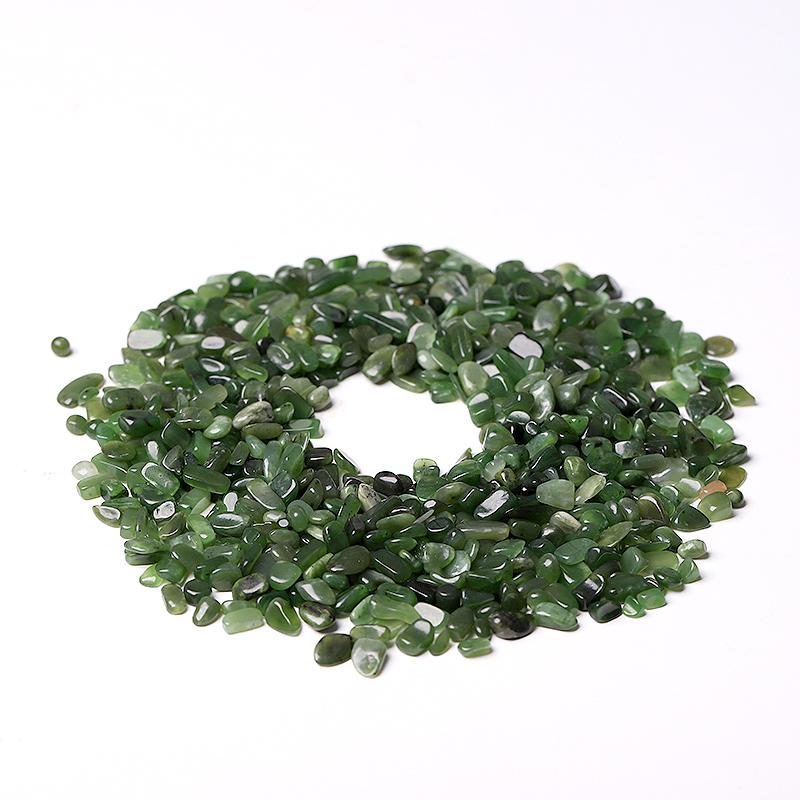 0.1kg Natural Green Jade Crystal Chips Best Crystal Wholesalers