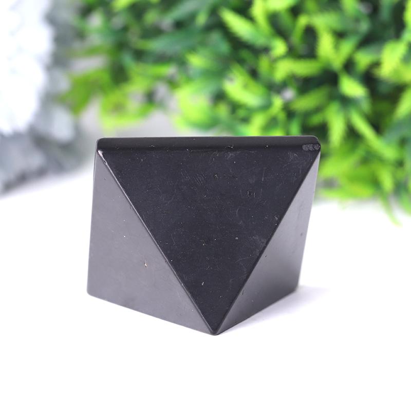 1.5"- 2.0" Shungite Pyramid Carvings