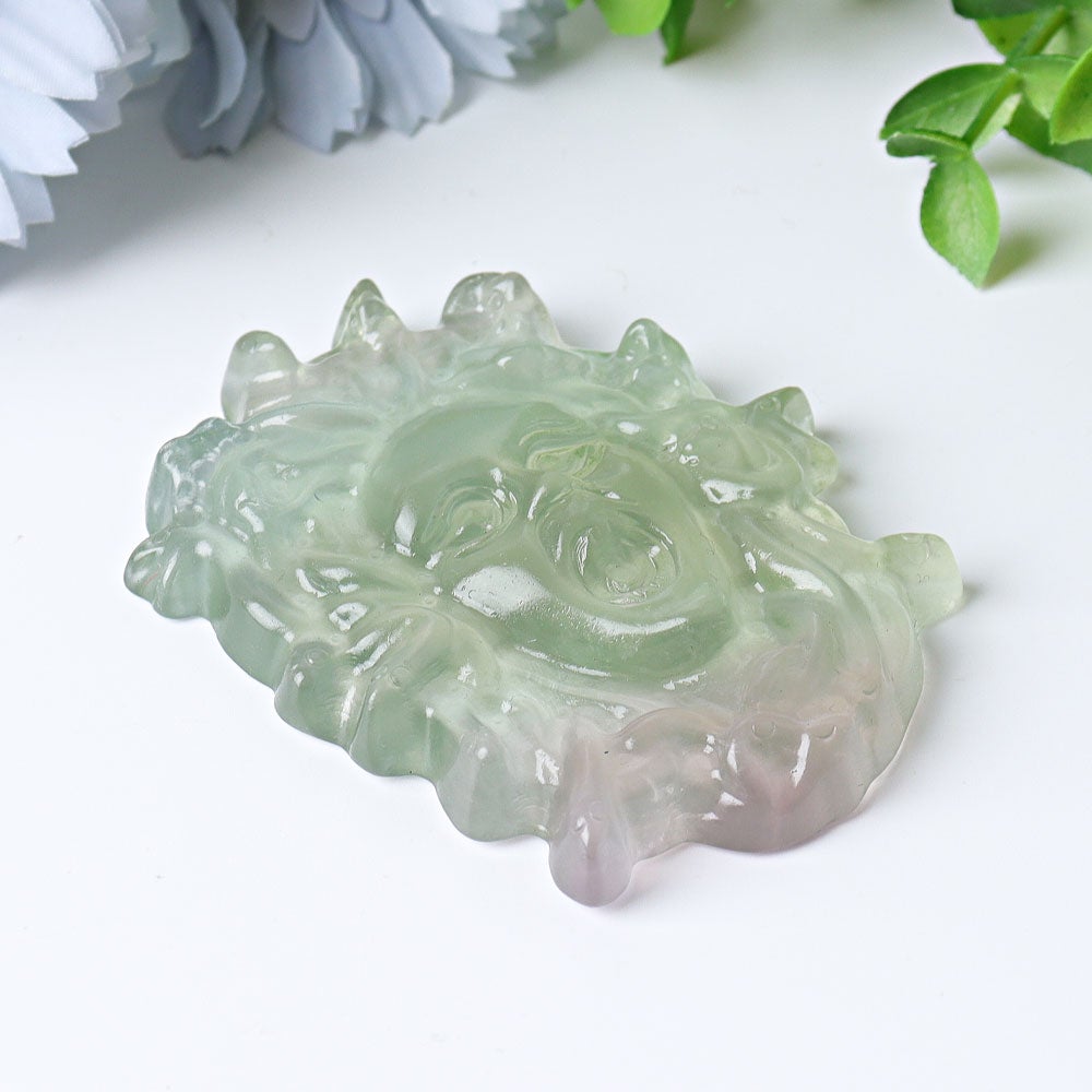 3" Fluorite Medusa Crystal Carvings Best Crystal Wholesalers