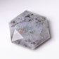 1" Crystal Hexagon Pocket Stone  for Pendant for DIY Best Crystal Wholesalers