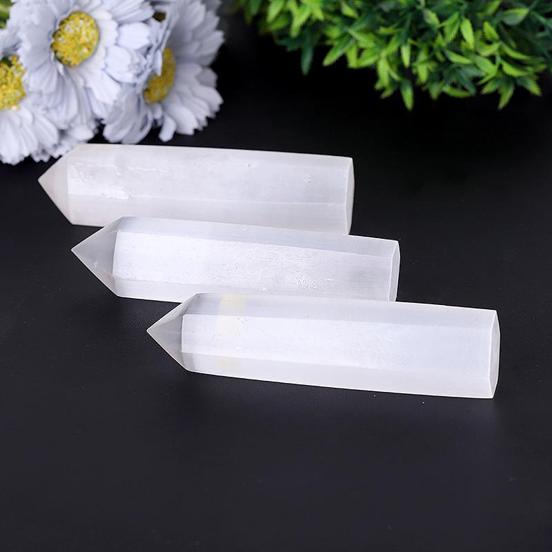 High Quality Selenite Points Healing Crystal Towers Points Bulk Best Crystal Wholesalers