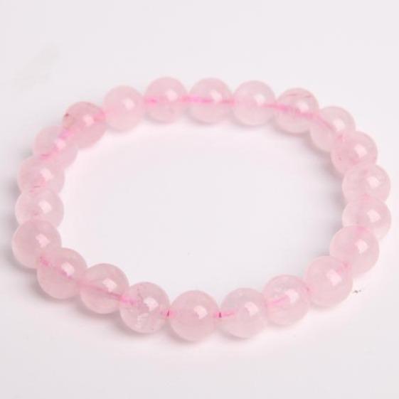 8mm Rose Quartz Crystal Bracelet Best Crystal Wholesalers