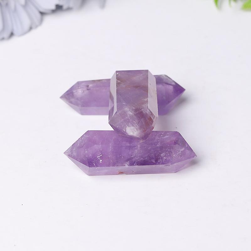 Natural Amethyst Double Terminated Towers Points Bulk Best Crystal Wholesalers