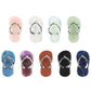 Natural High Quality Mini Crystal  Slippers Flip Flops Shape Crystal Pendant