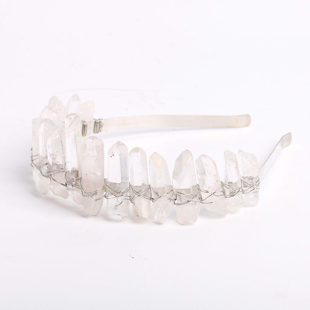 Handmade Raw Quartz Crystal Crown #2 Best Crystal Wholesalers