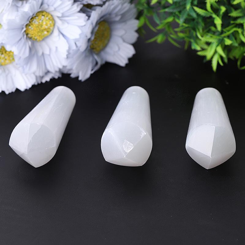 4" Selenite Double Terminated Points Bulk Best Crystal Wholesalers