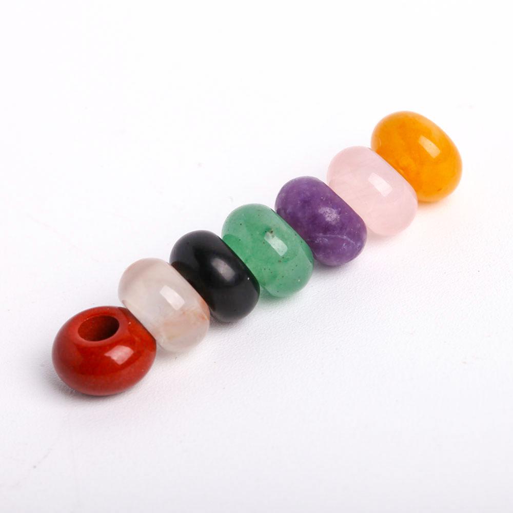 Donuts Shape Chakra Crystal Necklace Jewelry Best Crystal Wholesalers