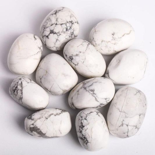 0.1kg Howlite Crystal bulk tumbled stone Best Crystal Wholesalers