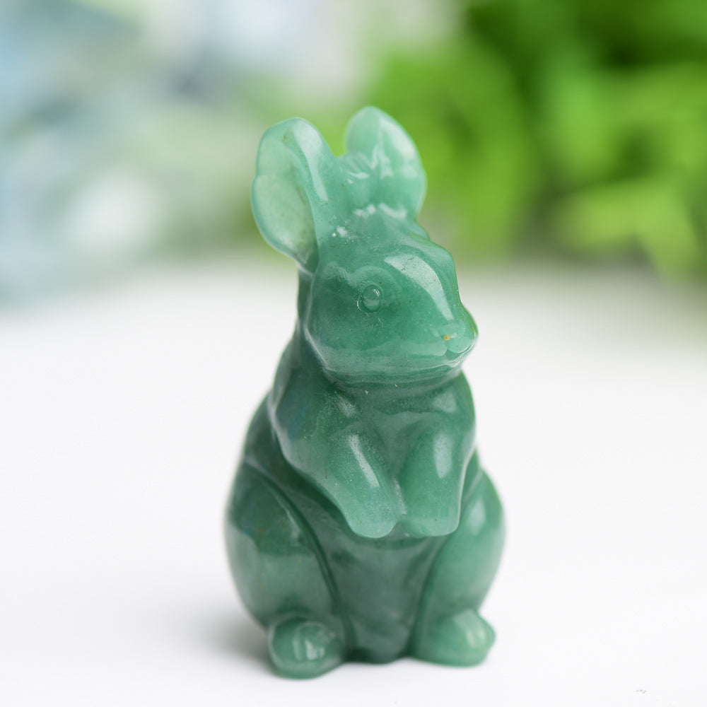 2.2" Rabbit Crystal Carving Animal Bulk Best Crystal Wholesalers