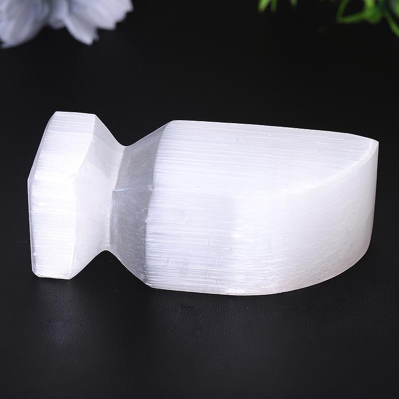 4" Selenite Obelisk Crystal Point for Meditation Bulk Best Crystal Wholesalers