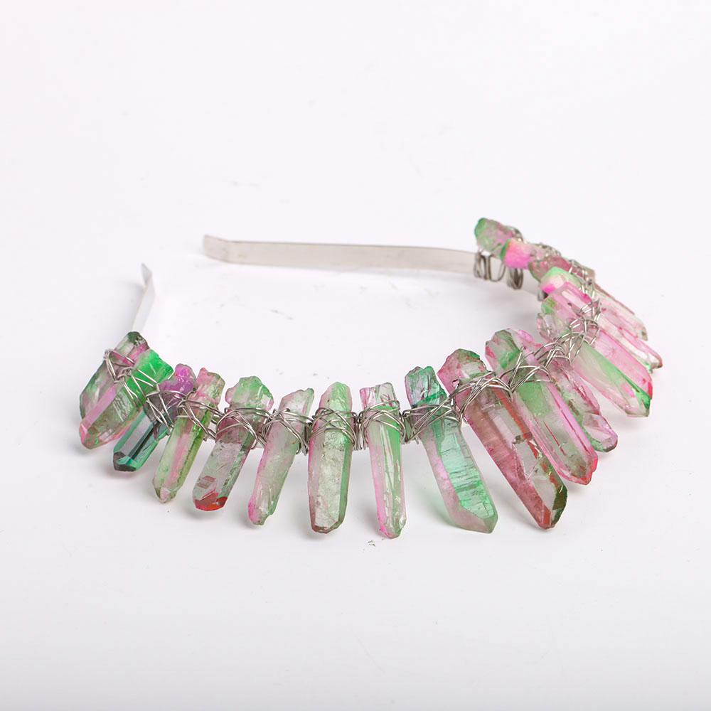 Handmade Raw Quartz Crystal Crown #2 Best Crystal Wholesalers