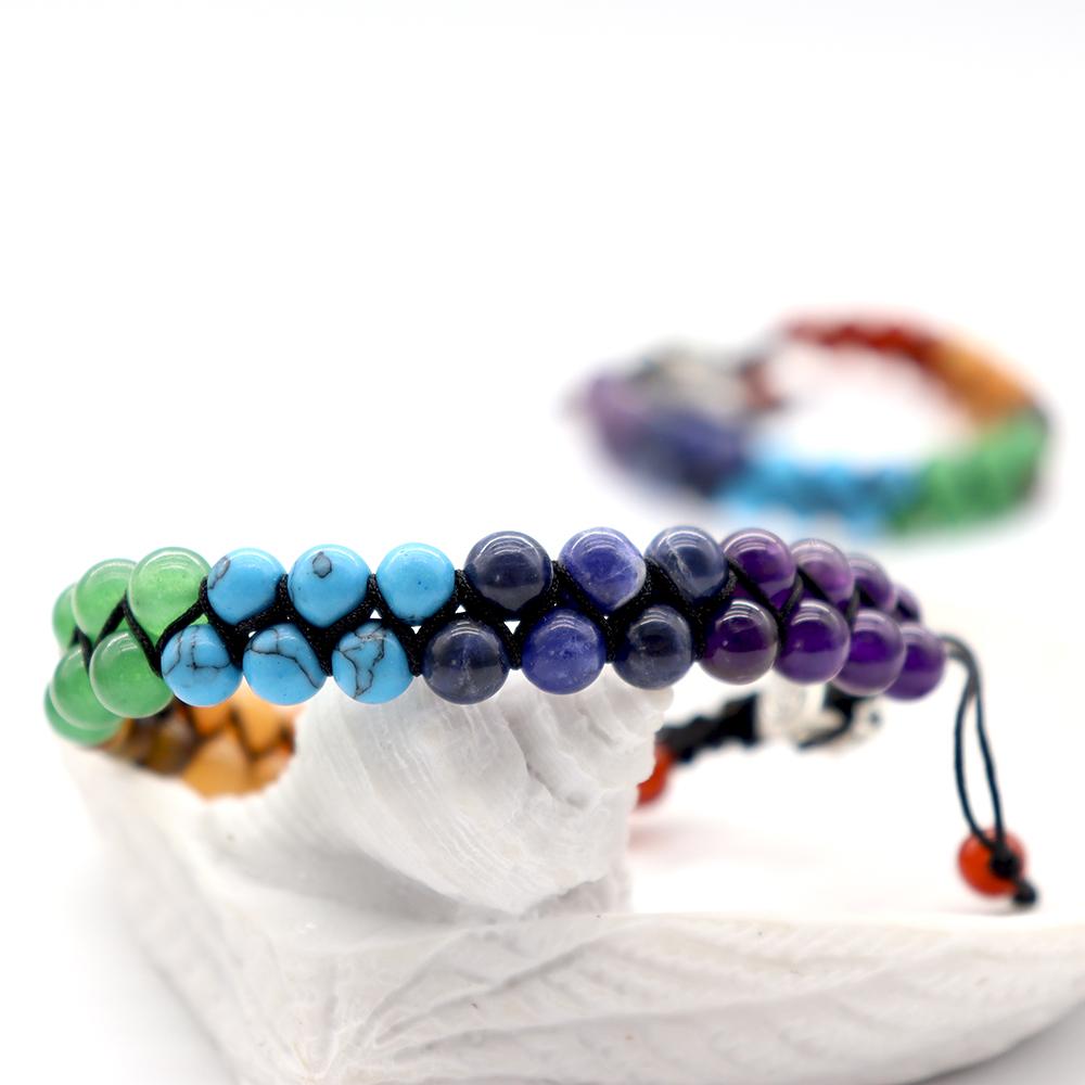 7 Chakras Healing Crystals Bracelet Best Crystal Wholesalers