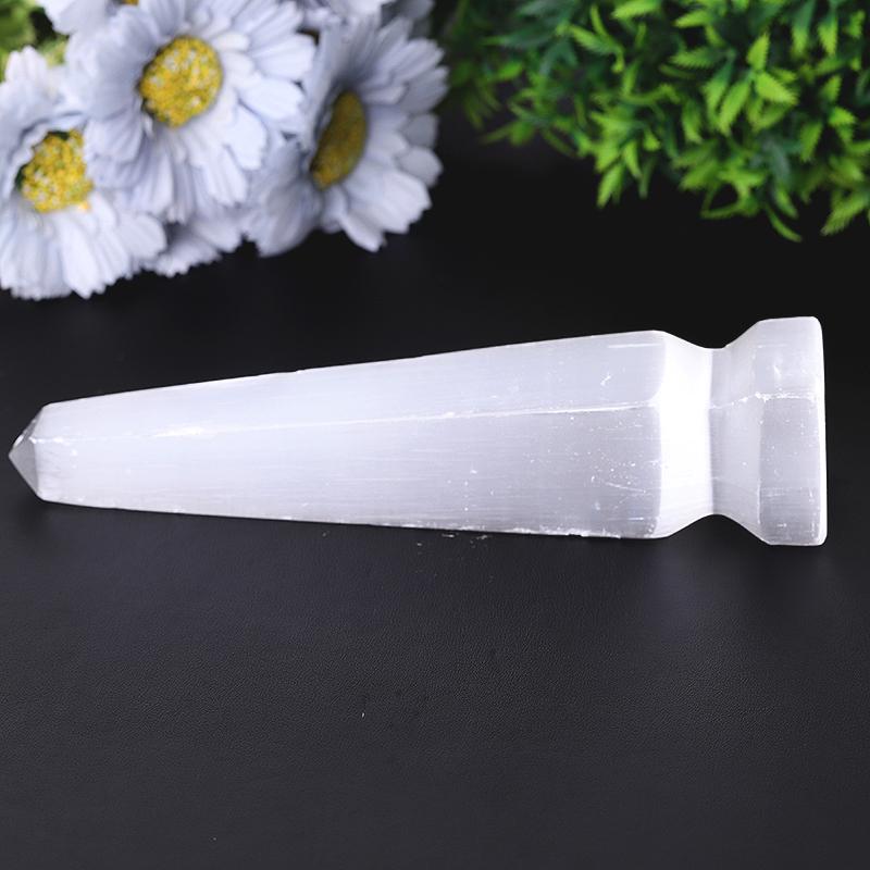 7.5" Selenite Towers Points Bulk Best Crystal Wholesalers