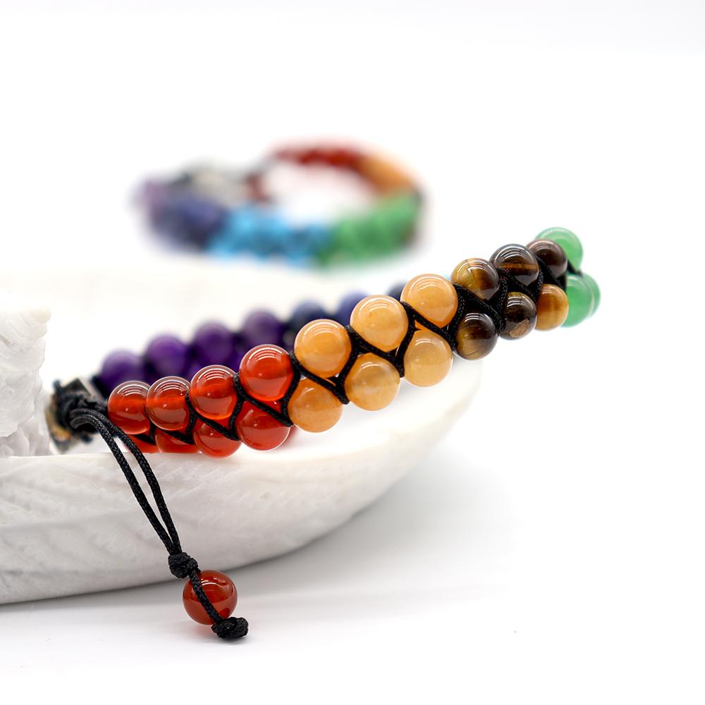 7 Chakras Healing Crystals Bracelet Best Crystal Wholesalers