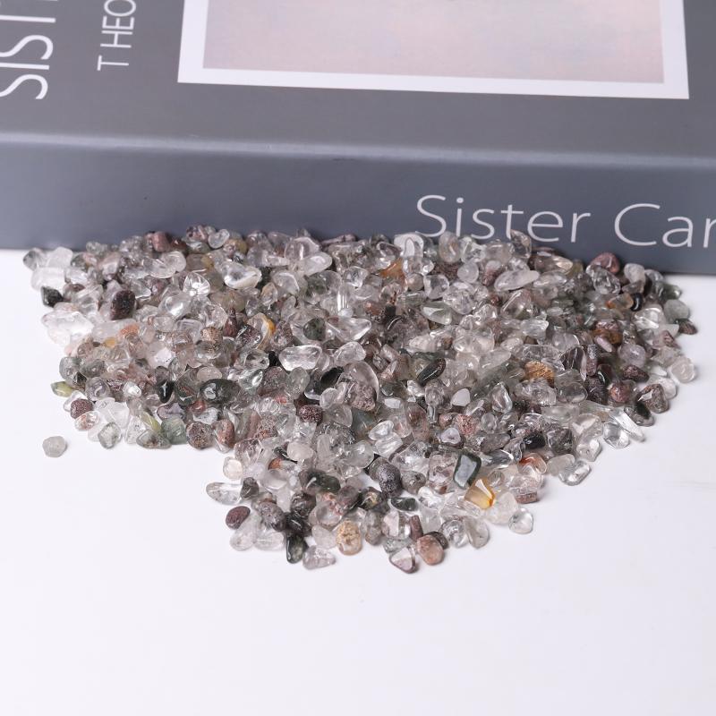 0.1kg 5-7mm Natural Garden Quartz Chips for Healing Best Crystal Wholesalers