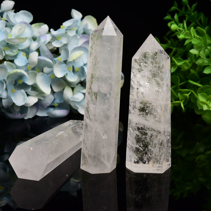 5.0"-5.5" Clear Quartz CrystaL Tower Bulk Crystal Wholesale Suppliers