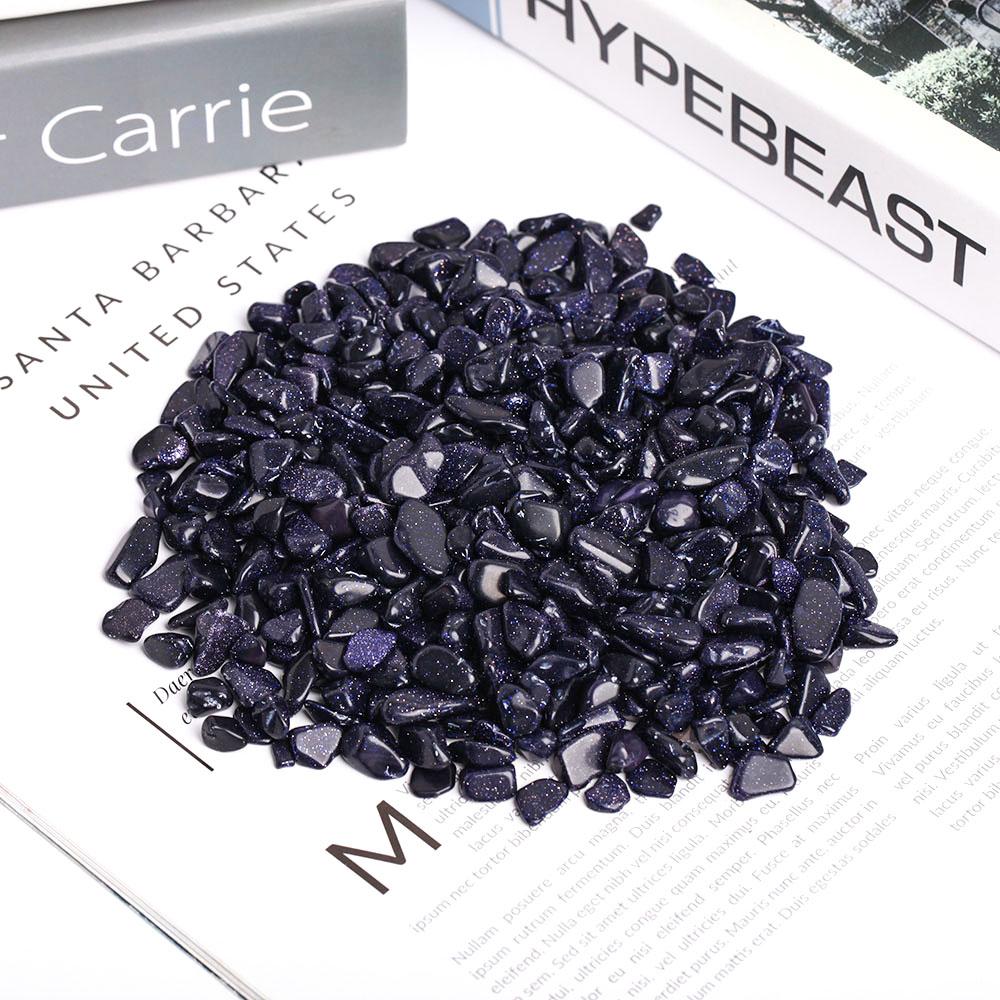 0.1kg Blue Sand Stone Crystal Chips Best Crystal Wholesalers