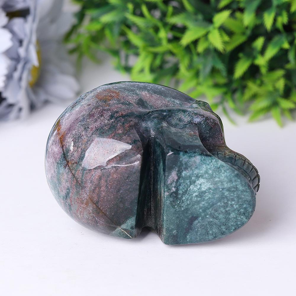 Ocean Jasper Crystal Skull Carvings Best Crystal Wholesalers