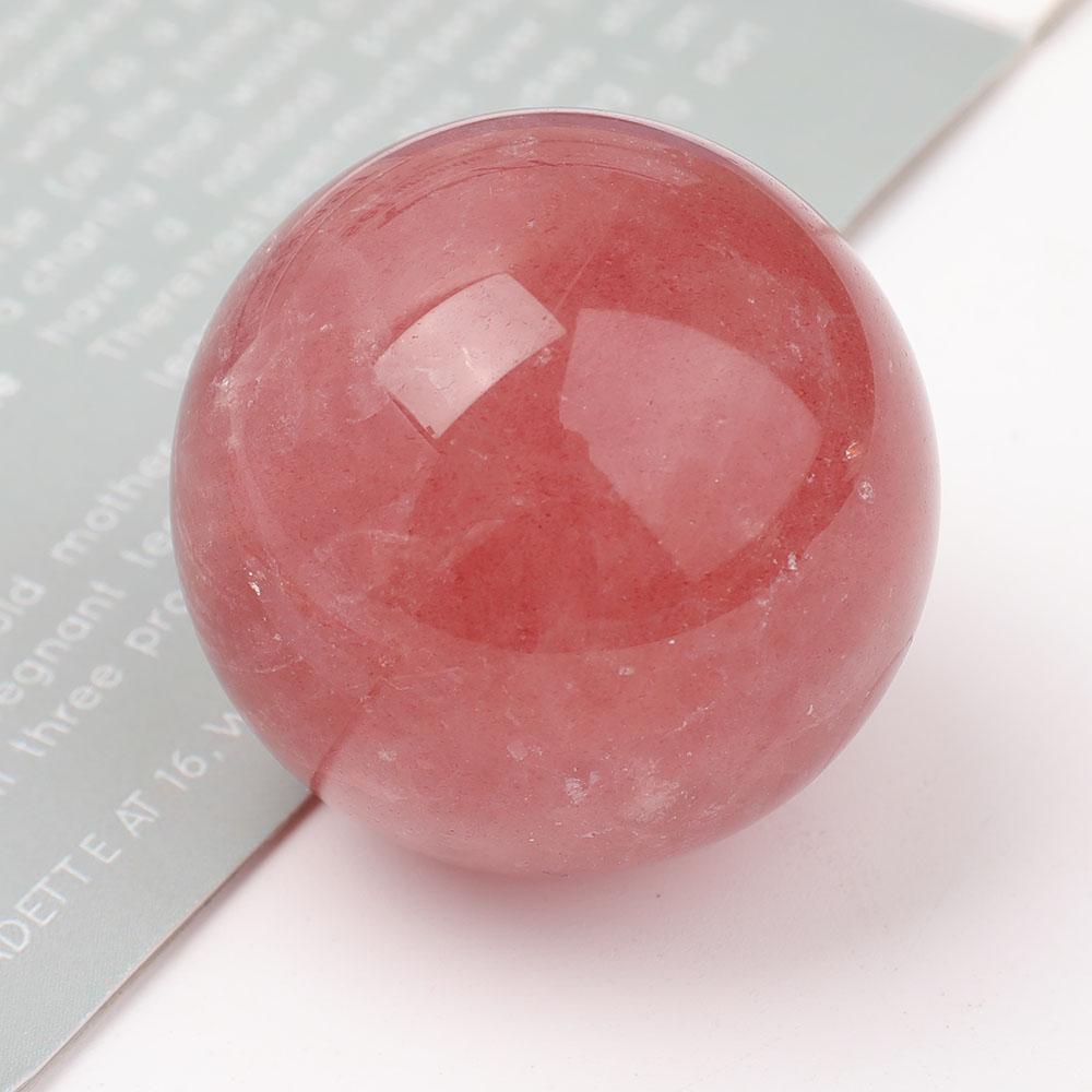 Strawberry Quartz Sphere Best Crystal Wholesalers