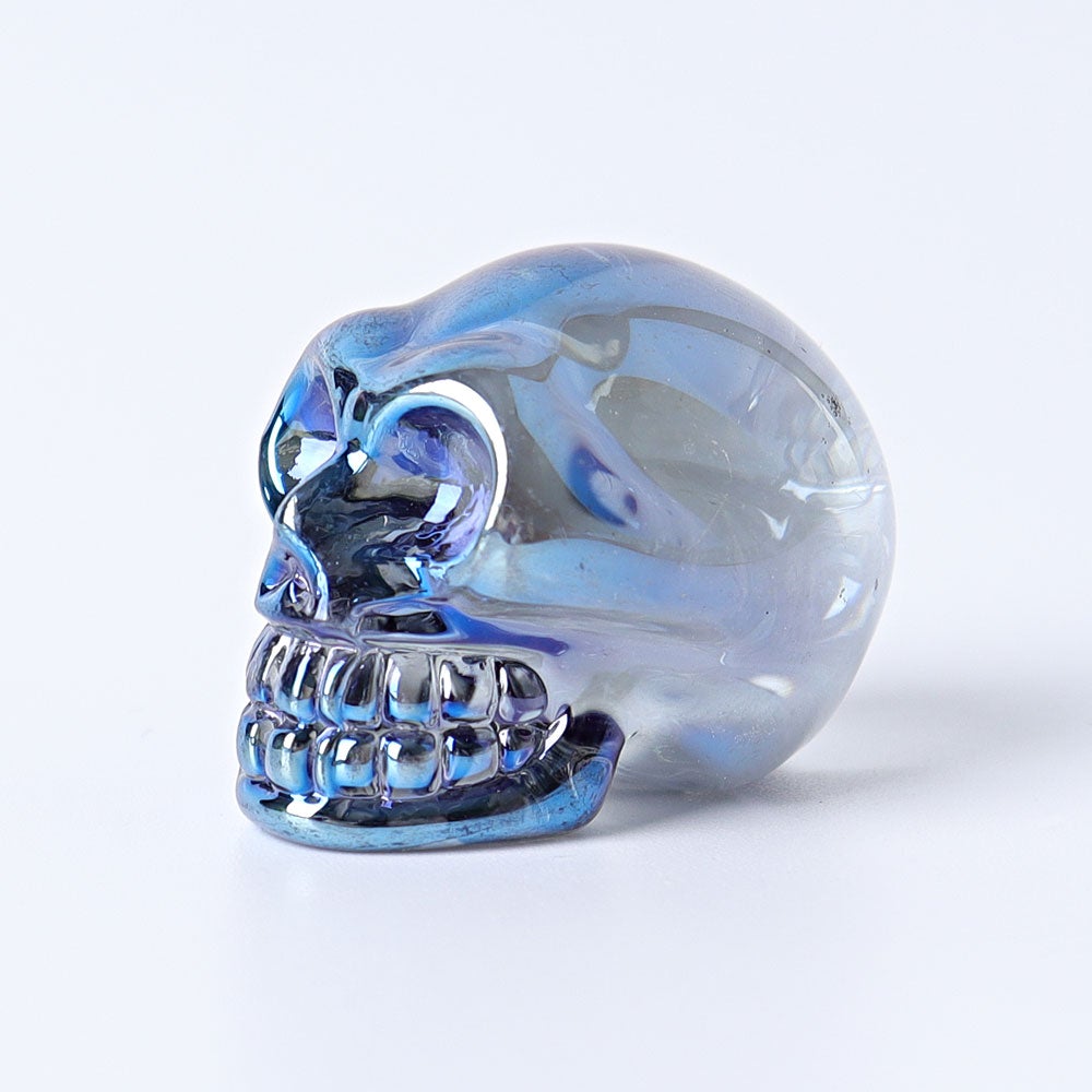 1" Aura Skull  Angel Crystal Carvings （Random sending color） Best Crystal Wholesalers