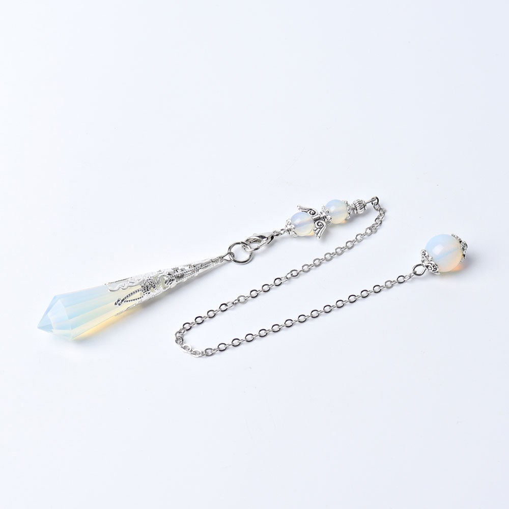 11.8" Long Chain Crystal Pendulum Best Crystal Wholesalers