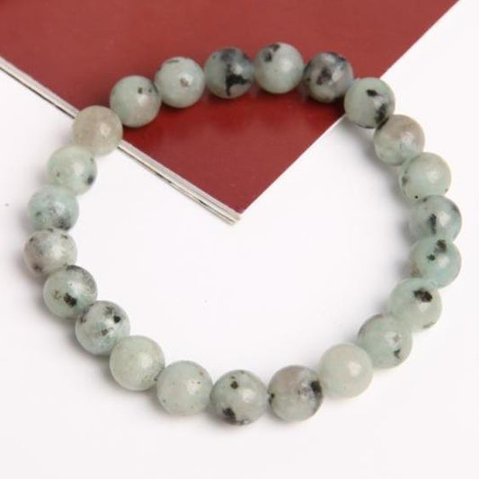 8mm Kiwi Jasper Crystal Bracelet Best Crystal Wholesalers