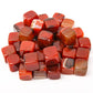 0.1kg Carnelian Cubes Bag bulk tumbled stone Best Crystal Wholesalers