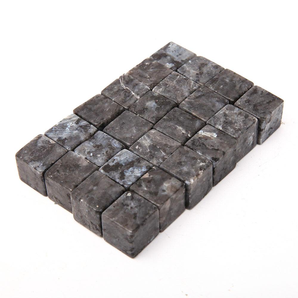 0.1kg Larvikite Cubes Bag bulk tumbled stone Best Crystal Wholesalers