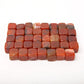 0.1kg Carnelian Cubes Bag bulk tumbled stone Best Crystal Wholesalers