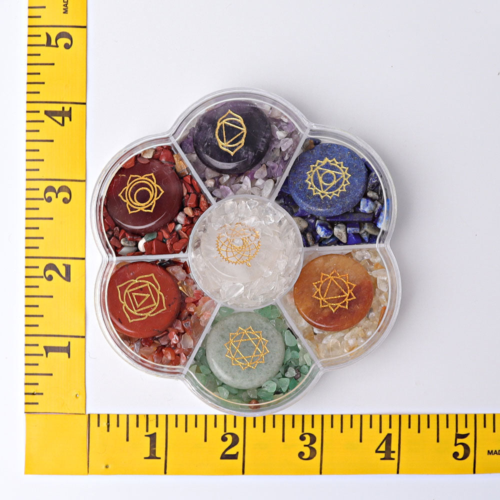 Chakra Crystal Chips Box Free Form Best Crystal Wholesalers