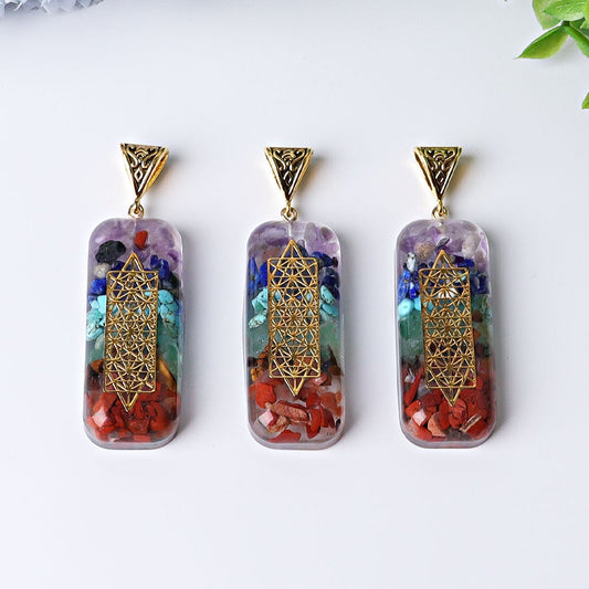 2.2" Chakra Pendant Best Crystal Wholesalers