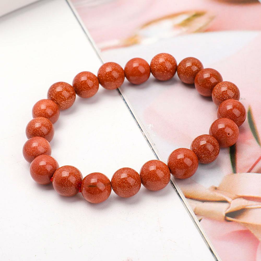 10mm Gold Sandstone Bracelet Best Crystal Wholesalers