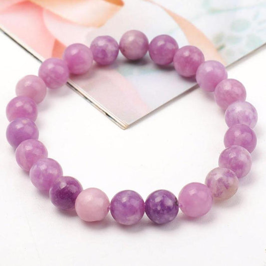 8mm Purple Mica Bracelet Best Crystal Wholesalers