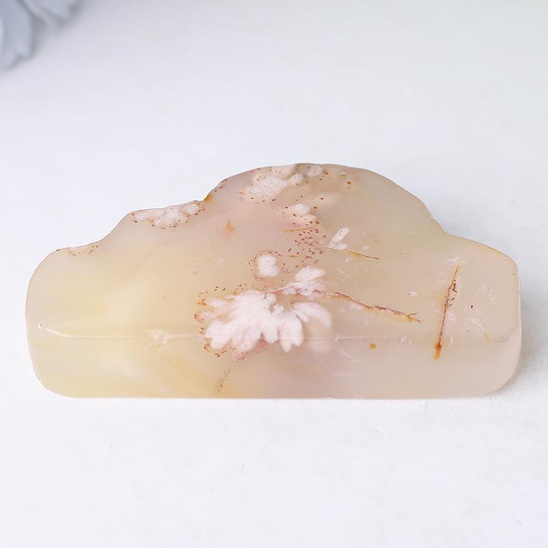 2.65" Flower Agate Cloud Crystal Carvings Plants Bulk Best Crystal Wholesalers