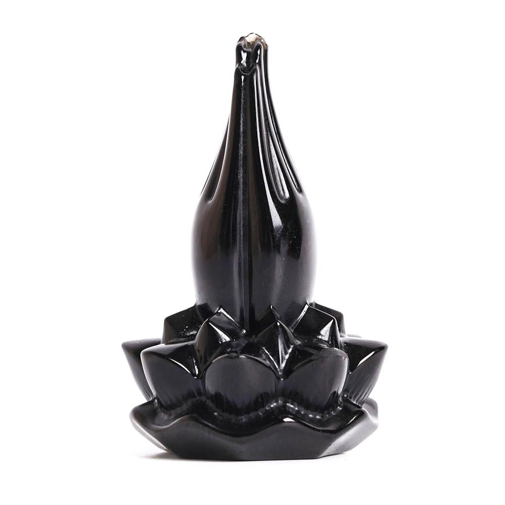 Black Obsidian Buddha Hand Carvings Model Bulk Decoration Best Crystal Wholesalers